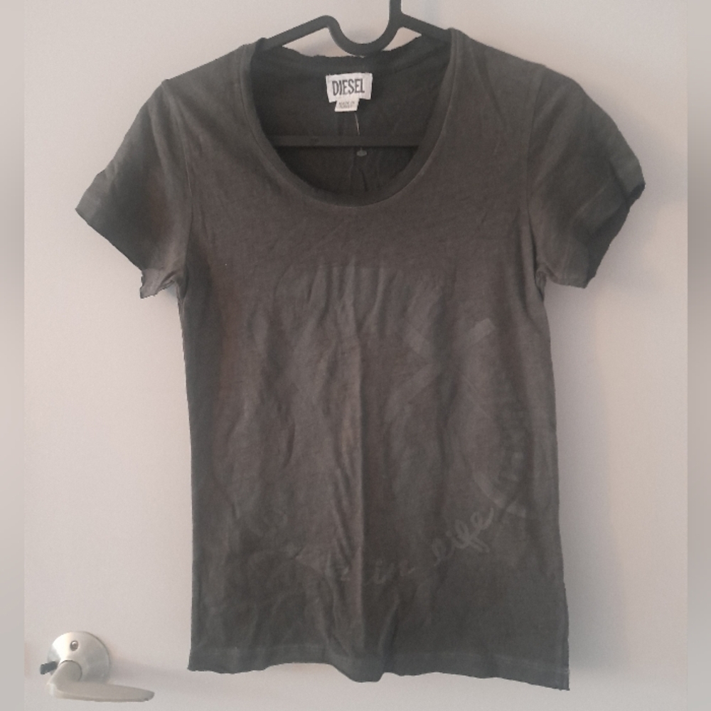 Diesel Grey T-Shirt XXS